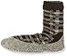 Produktbild FALKE Damen Cosyshoe Checked W HP Hausschuh-Socken, Grau (Anthracite Mel. 3082), 41-42 (UK 7-8  US 9.5-10.5)