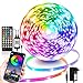 Produktbild LED Strip 20M, Ultralang Farbwechsel RGB LED Band Über APP-Steuerung und Fernbedienung, Dimmbar 5050 Selbstklebend LED Streifen Sync zur Musik, für Schlafzimmer, Raum, Dekorative Und Beleuchtung