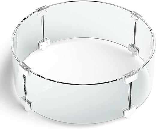 Best round wind guard for fire table insert kit