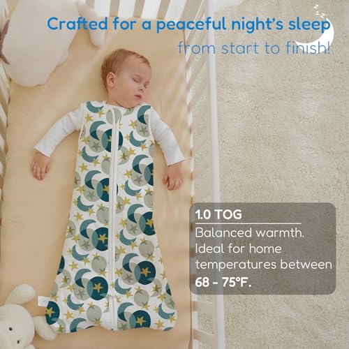 Image of TotAha Sleep Sack 15-18-24 Months 1.0 TOG, Unisex Buttery Soft Sleeping Sacks with 2-way Safe Zipper, Premium Winter Sleep Bag
