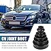 uxcell CV Joint Boot 0.94 Inch Diameter Dust Dirt Protective Rubber Cover Universal for Car Black