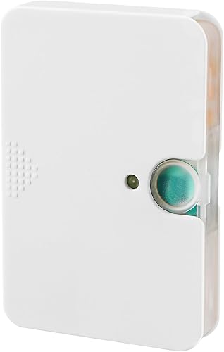 Organizador de pastillas portátil, estuche de viaje con 6 compartimentos para bolso o bolsillo, dispensador de pastillero pequeño para el hogar,