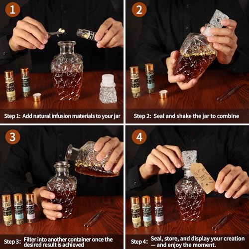 Kit d'infusion d'alcool pour éviter les additifs dans votre tequila