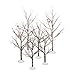 Department 56 Village Bare Branch Trees Accessory Figurine (Set of 6)