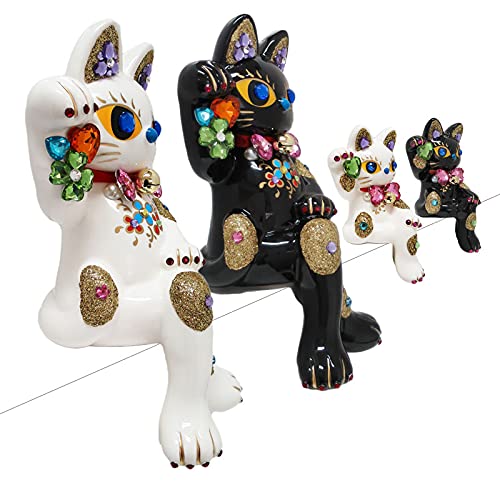 Amazon.co.jp: 【DecoBaboo招き猫】ラッキーキャット 大 足組猫