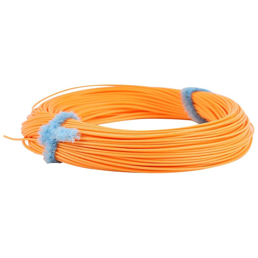 Alomejor Ligne de pêche à la Mouche en Nylon WF 4/5/6/7/8 Monofilament Souple Forte résistance Lancer précis