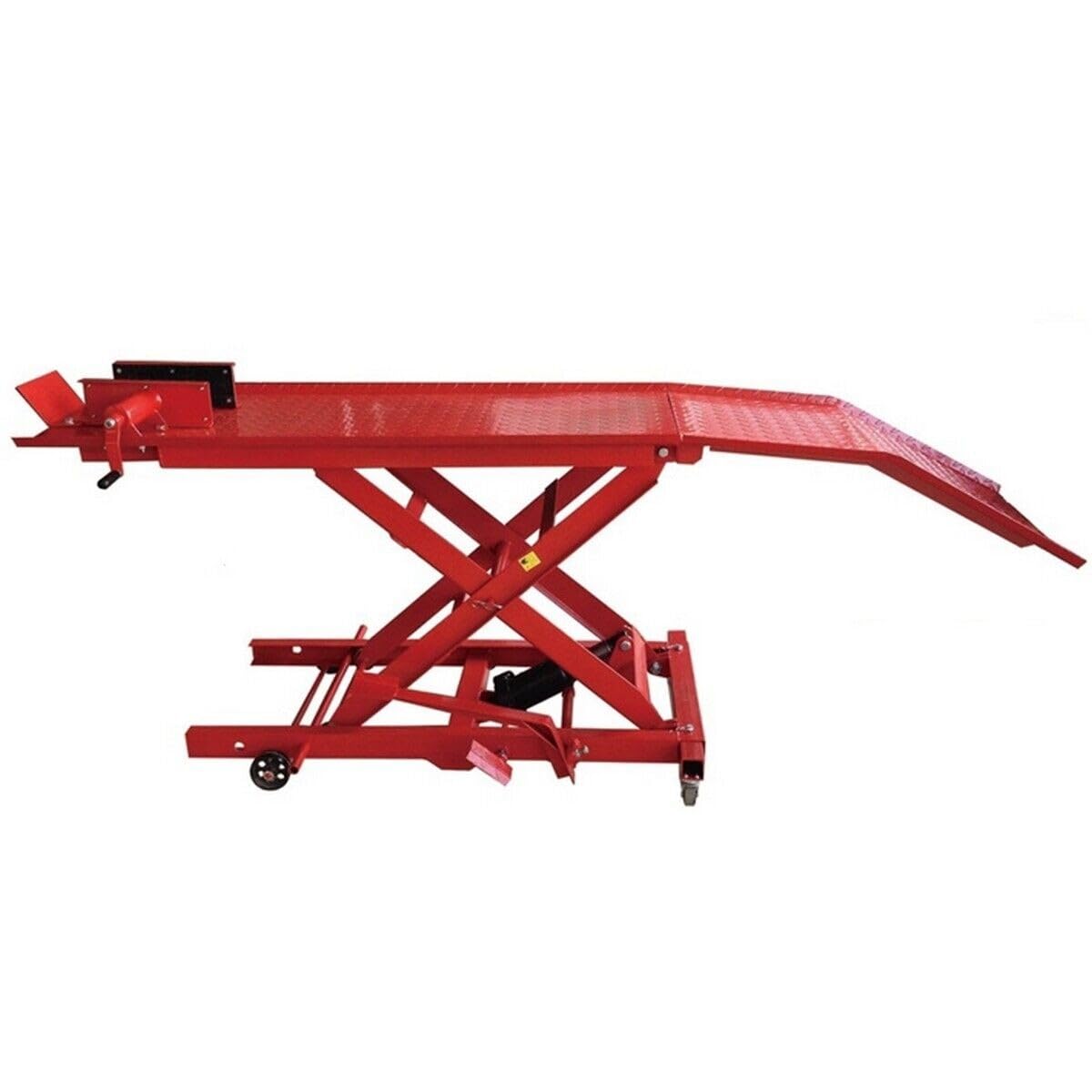 CRUIZER Ponte Piattaforma Sollevatore Idraulico Moto Scooter Pompa Pedale 450 kg