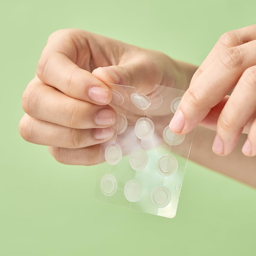 AUL Spot Patch Tea tree clear – Hydrocolloid Acne Pimple Patch for Fast Healing, Gentle on Skin, Invisible Wear, Dermatologist-Approved, Vegan-Friendly, 36 Count