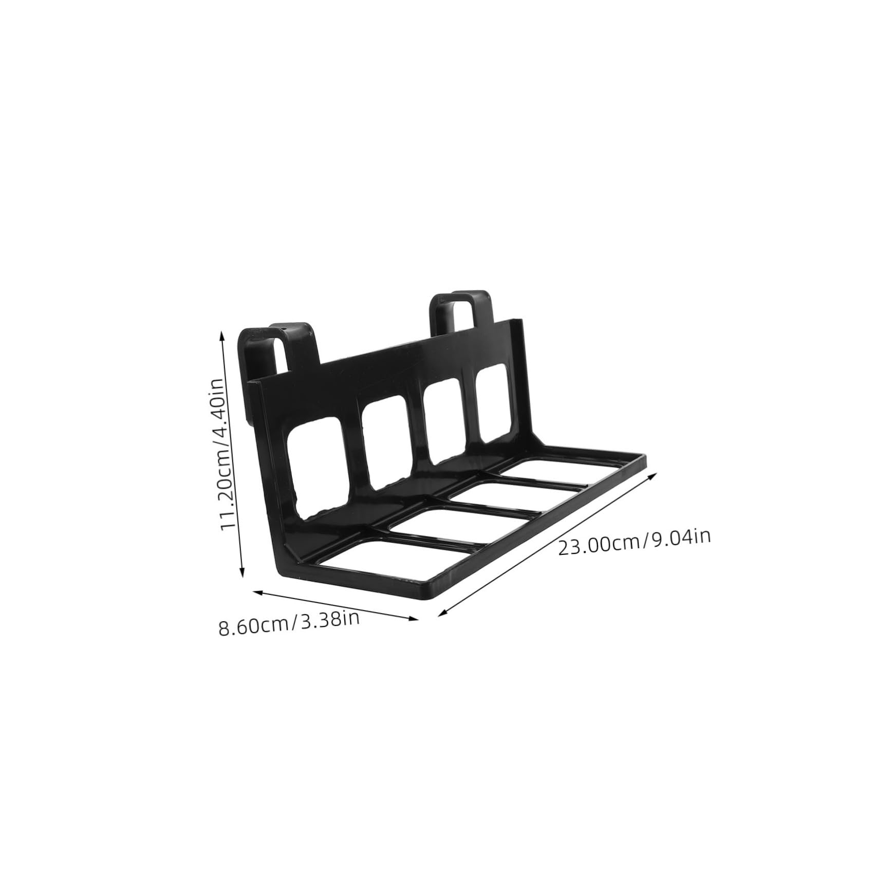 SOLUSTRE Flower Stand Hook Planter Hangers for Outdoor Plastic Flower Pot Holders Hanging Rack for Railings