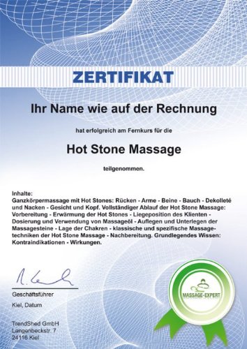 Foto von DVD Anleitung Hot Stone Massage