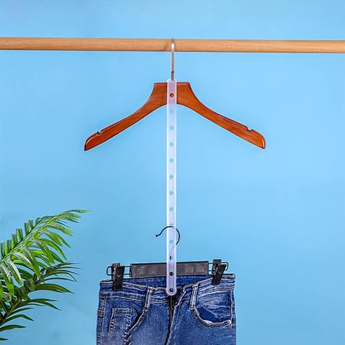 Miniatura 6 de Tiras de plástico para colgar, 40 unidades, color blanco