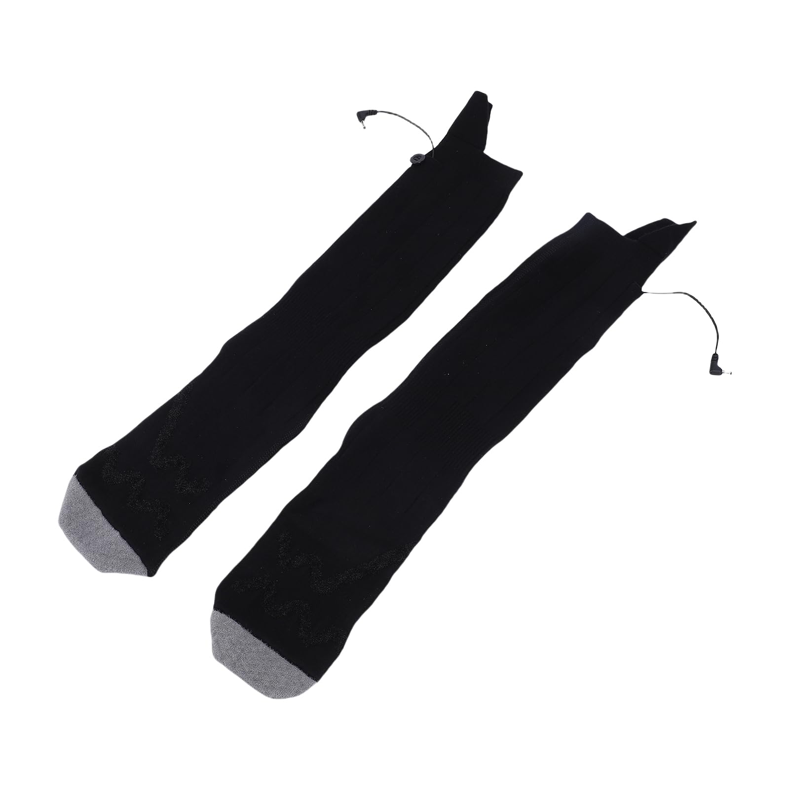 aqxreight Calcetines Calefactables, Calcetines Térmicos Eléctricos con Batería Recargable de 5000 MAh, 4 Ajustes de Temperatura para Calidez Personalizada, Tecnología de Fibra de Carbono de