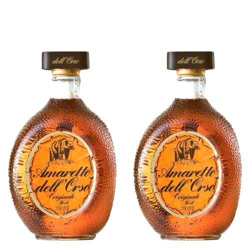 Licor de Amêndoa Stock Amaretto Dell'Orso 700ml 2 Unidades