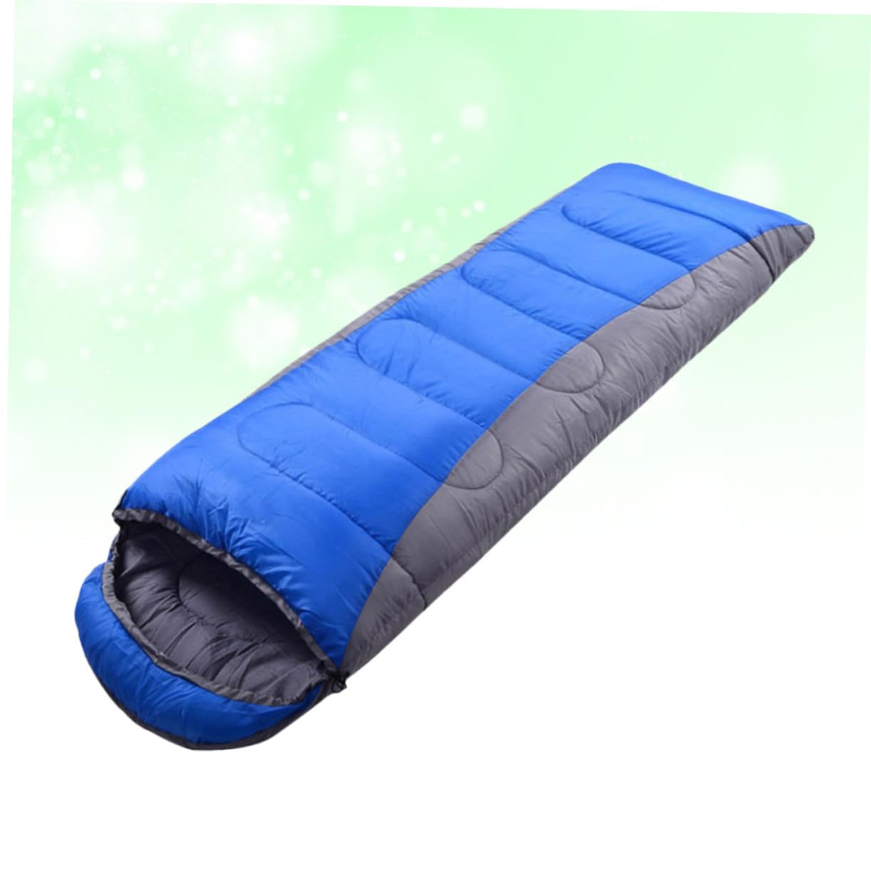 Ambiance Noël de Couchage d'hiver Épais Outdoor Camping Adulte Bleu
