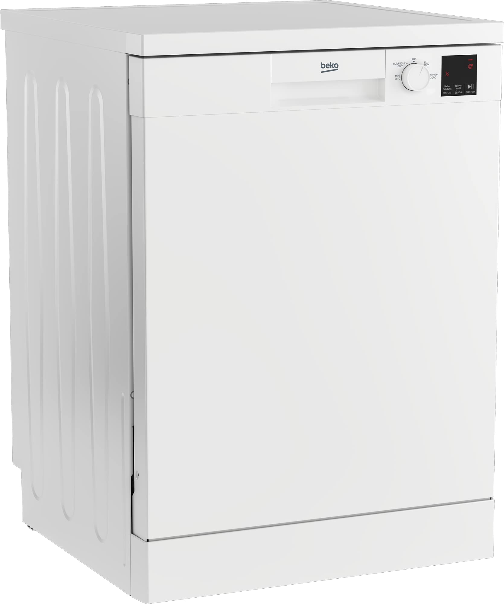 Beko DFN04321W Geschirrspüler 60 cm 13 Maßgedecke Freistehend Weiß
