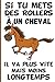Si tu mets des Rollers à un cheval il va plus vite mais moins longtemps: Carnet de notes Fun avec une couverture drôle de 120 pages pour noter vos pensées au quotidien !