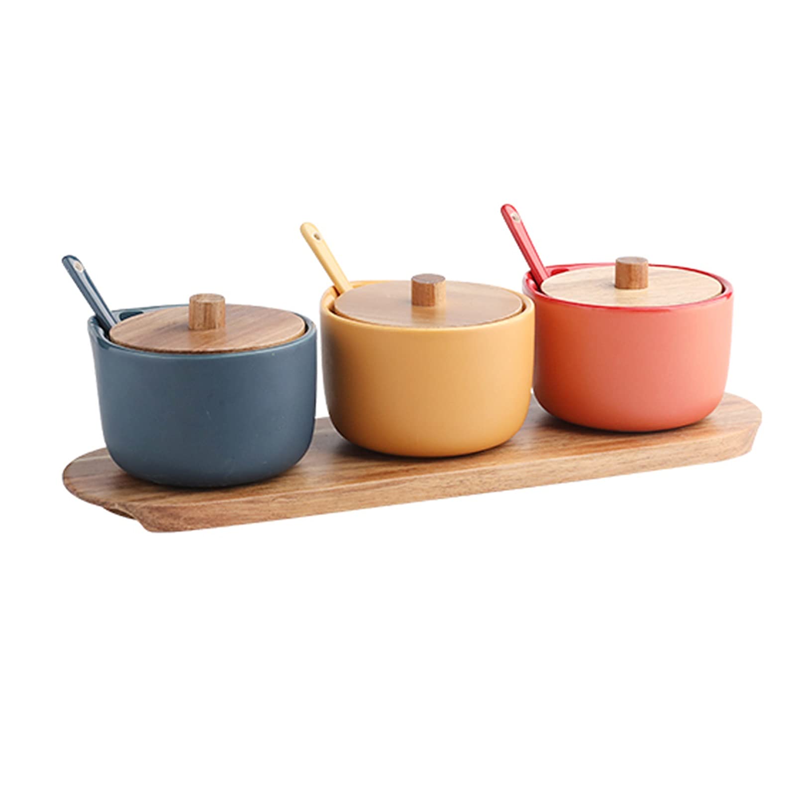 Barattolo per condimenti Barattoli per condimenti Materiale Scatola Cucina Casalinghi Set Combinato Barattolo per condimenti Barattolo per Zucchero e Sale in ce