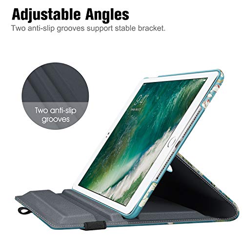 FINTIE Rotierende Hülle kompatibel mit iPad 6th Generation (2018)/iPad 5th Gen (2017)/iPad Air 2/Air 1-9.7 Zoll… – Ansicht 6