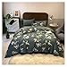 xilinshop Zestaw pościeli szykowne kwitnące gałęzie drzew ptaki zestaw pościeli luksusowa egipska bawełna poszewka na kołdrę zestaw z płaskim prześcieradłem poszewki na poduszki 4 szt. prześcieradła z gumką w rozmiarze Queen King Size
