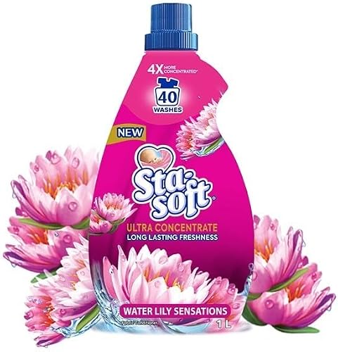 Sta-soft Ultra Concentrate, Waterlily, Fabric Softener - 1L