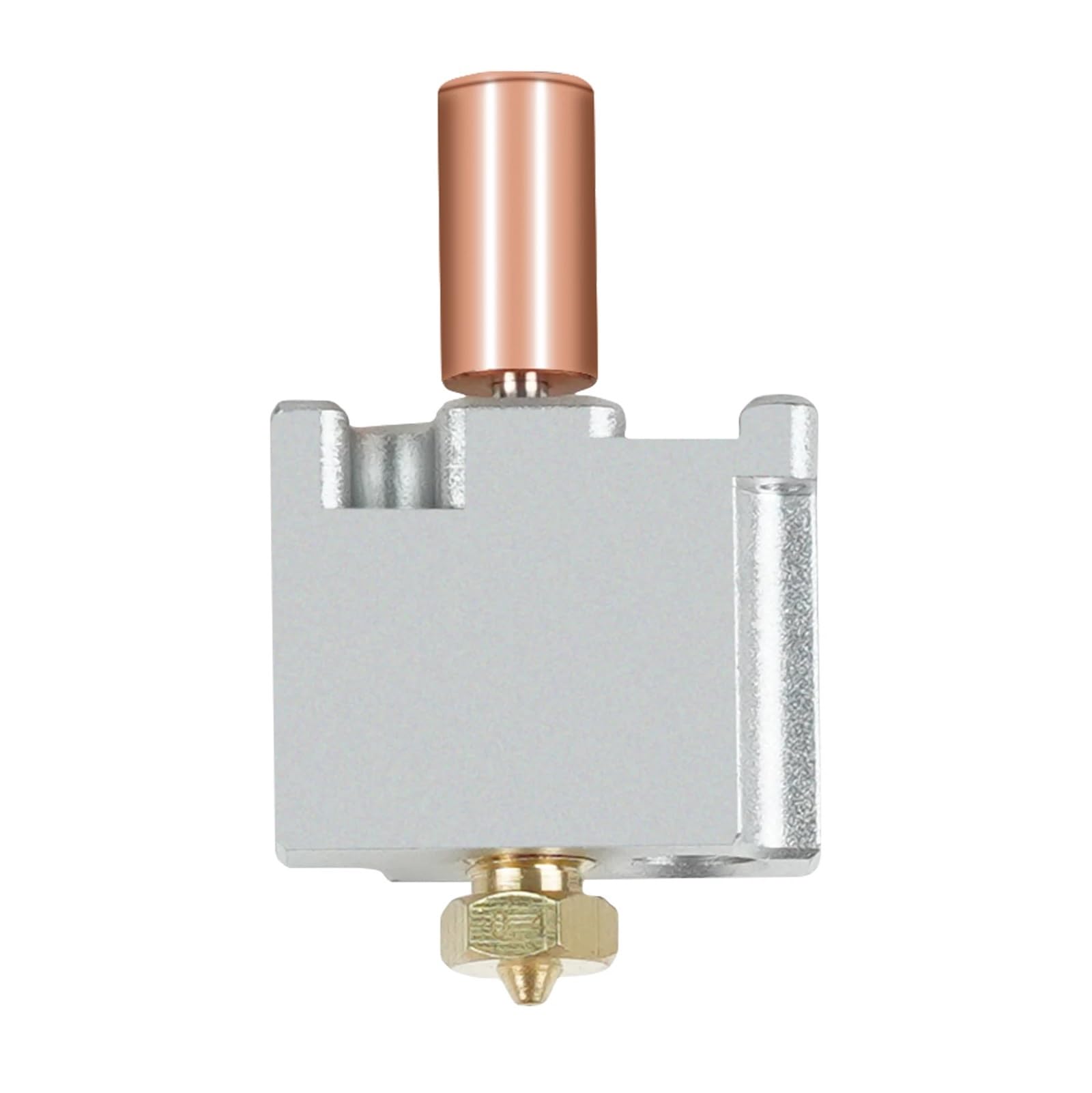 Hotend V400 ugello per stampante 3D, modulo V6, parti di estrusore 3 in 1, blocco termico, testina di stampa placcata in rame gola inossidabile, ottone