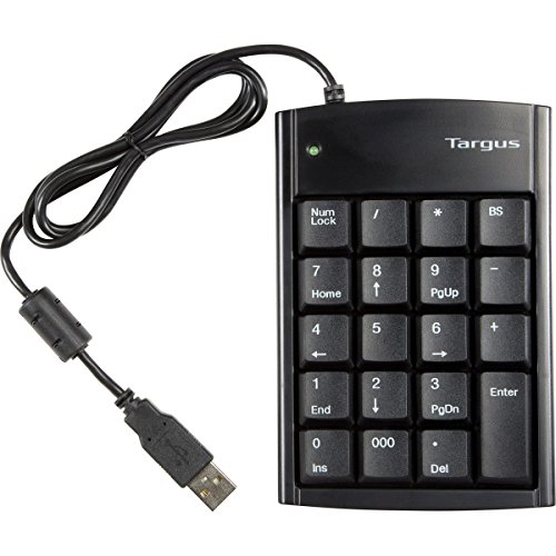 Targus Ultra Mini Usb Keypad With Usb Port Connector, True Plug-And-Play Device, Connects With Laptop, Desktop And Other Devices, Black (Pauk10U) #TOP1