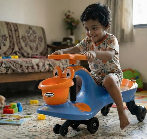 Image of Wishmaster Swing Magic Panda Car for Kids, Twister Ride on, Non Battery Operated Baby Push Rider Without Music & Light | Self-Balancing Twist Steering | Age 2-8 Years