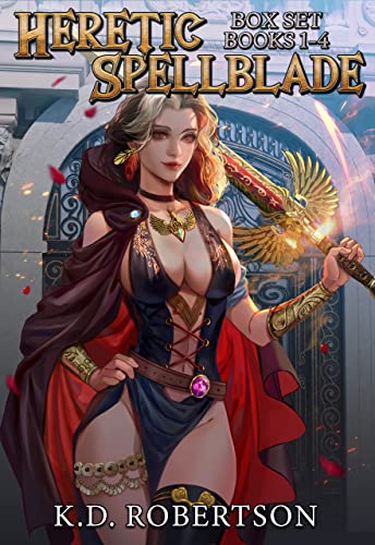 Cover of Heretic Spellblade Box Set: Books 1-4