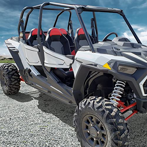 Kemimoto Xp 4 1000 Nerf Bars Rock Sliders, Kemimoto 4 Steel Side Steps Nerf Bars Tree Kickers Compatible With Polaris Rzr Xp4 1000/4 Turbo 2014-2023 #TOP5