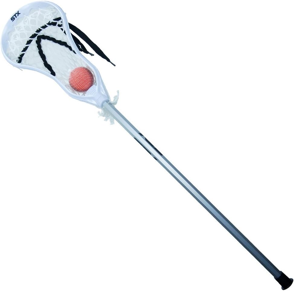 STX Lacrosse Mini Power Stick with Aluminum Handle and Ball