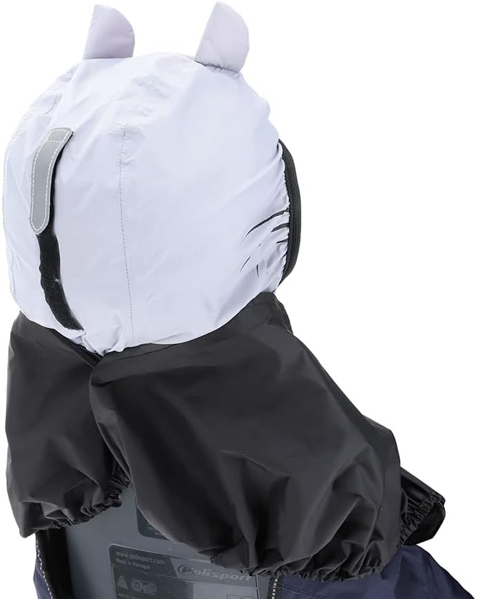 Miniatura 2 de ACTION EMPORIUM Tucano Urbano - Funda térmica para asiento de bicicleta infantil, protección contra la lluvia y el viento, con capucha opcional