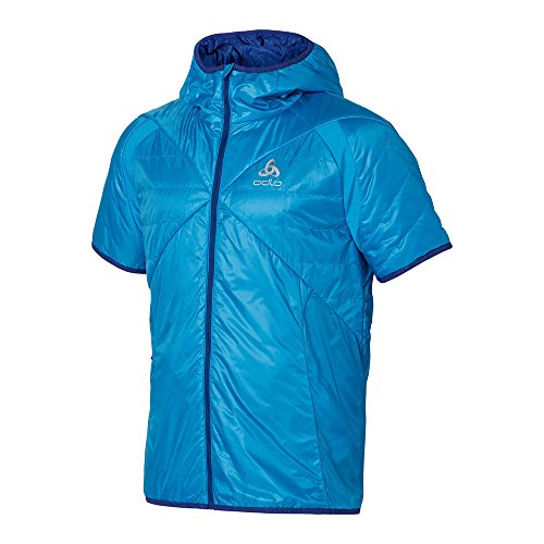 Odlo, Smanicato Uomo con Cappuccio Primaloft