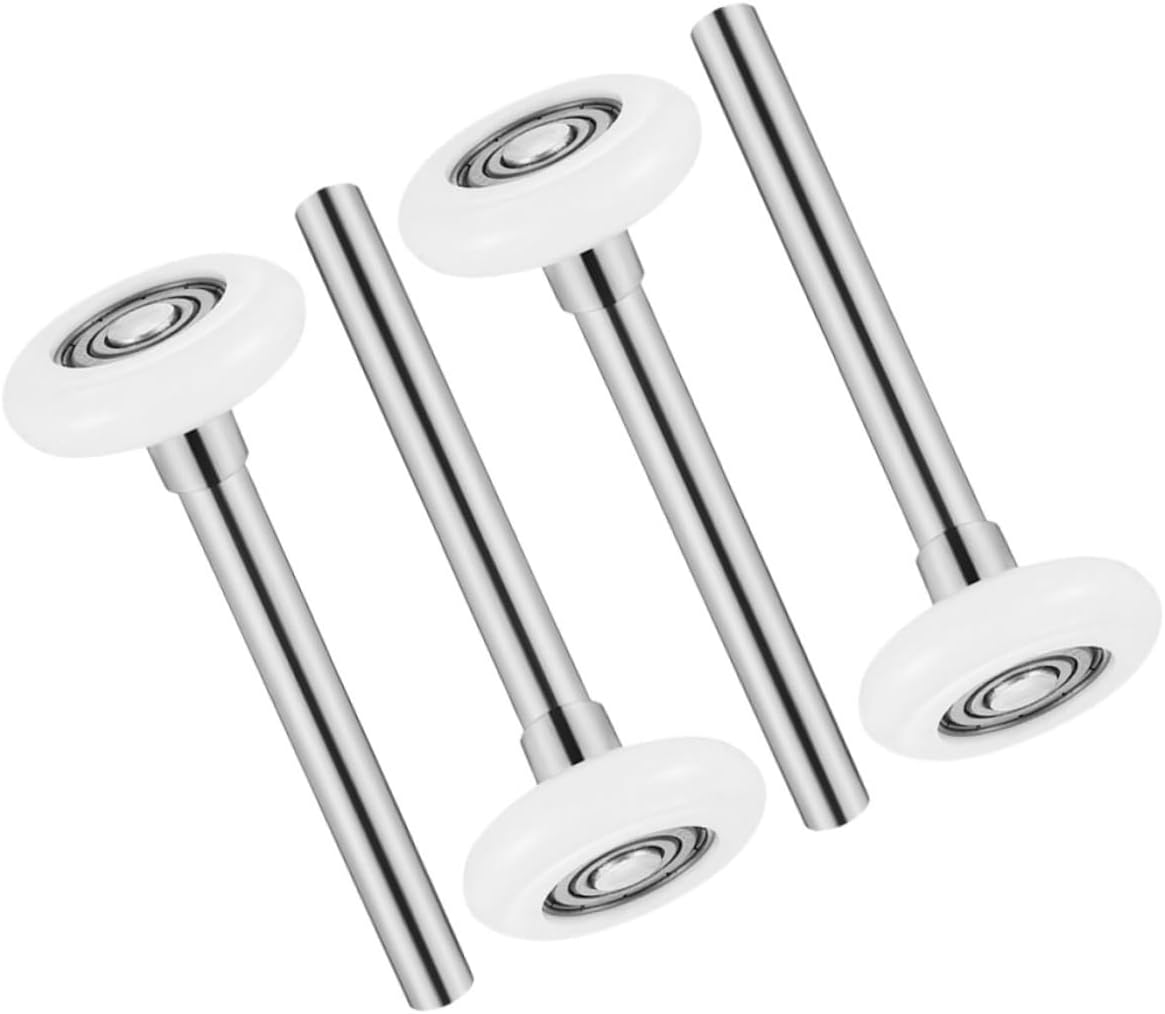 Garage Door Roller Replacement Nylon Rollers 4pcs Set Quiet Smooth Operation