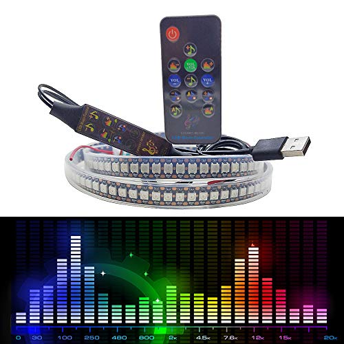Tira LED USB RGB impermeable con control remoto 3M miniatura 1