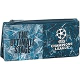 Portatodo Tres Bolsillos Indep Champions League Ultimate Tres compartimentos,cierre con cremallera. Medidas: 23x11x4 cm