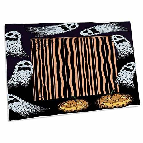3dRose Patricia Sanders Creations Halloween Ghosts Desk Pad miniatura 1