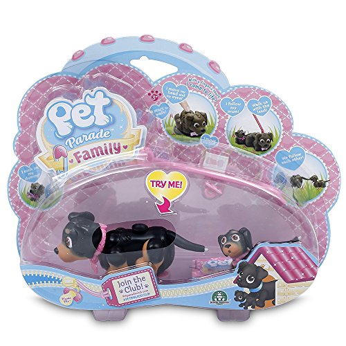 Pet Parade - Mama con su Cachorro - Perros Negros