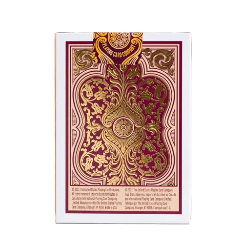 Bicycle Verbena Premium Spielkarten, Goldfolie, 1 Deck – Bild 3