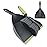 Dustpan and Brush Set,Dust Pans with Brush,Hand Broom Dust Pan,Broom Dustpan Set are Suitable for Kitchen, Sofa, Table, Car Trunk and Seat, Pet Nest and so on.(2pcs)