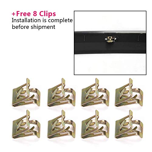 image for CHEDA Front Hood Molding Trim Moulding Chrome, Compatible with GMC Sie
