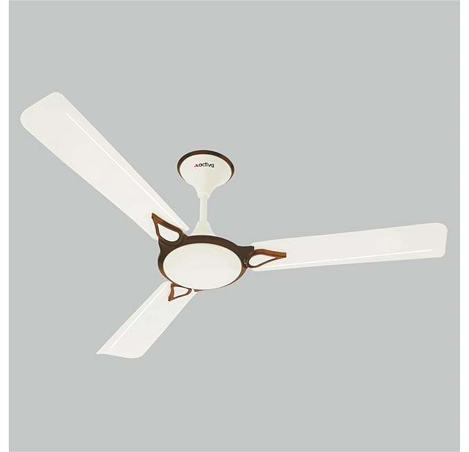 ACTIVA 390 RPM 1200 MM High Speed BEE Approved pure Copper Anti Dust Coating Windsor Ceiling Fan Comes with 2 Year Warranty (IVORY) at Rs. 1499