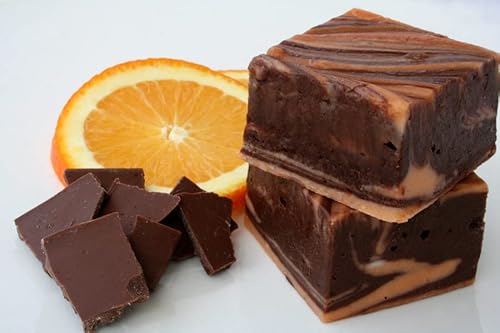 Mo's Fudge Factor, Dark Chocolate Orange Fudge, 1/2 Pound
