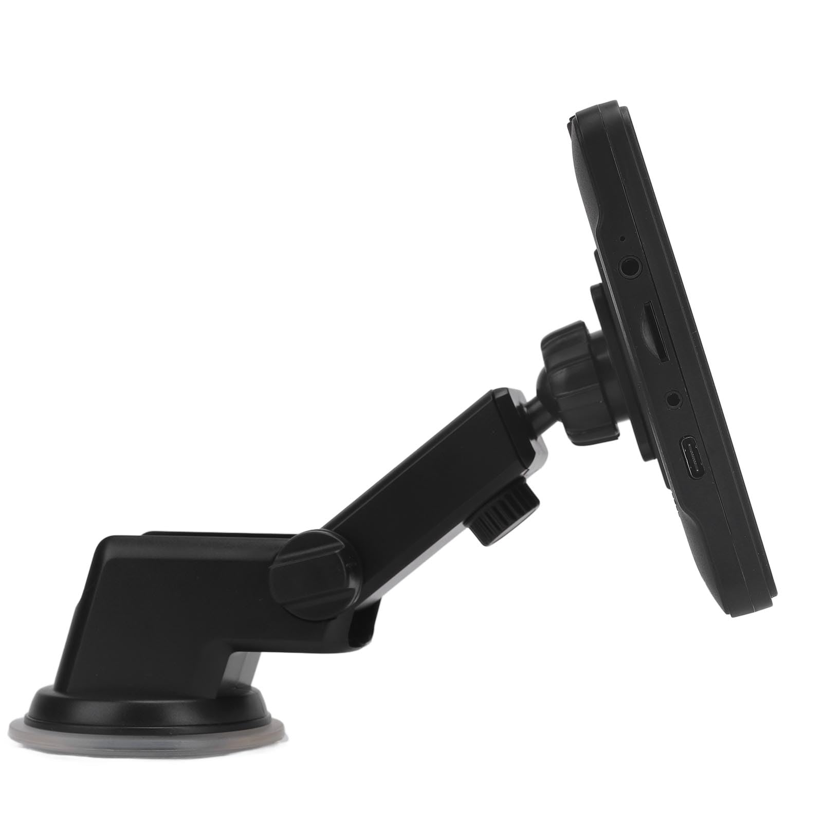 Samochodowa Nawigacja GPS Bezprzewodowy 7-calowy Ekran Dotykowy HD System Nawigacji Podwójny Tryb WiFi dla Kierowców ABS Metal Black