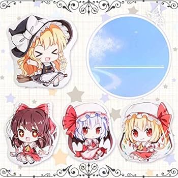 しまむら東方コラボゆっくり枕クッション　東方projectレミリア　フランドール しまむら東方コラボゆっくり枕クッション 東方projectレミリア