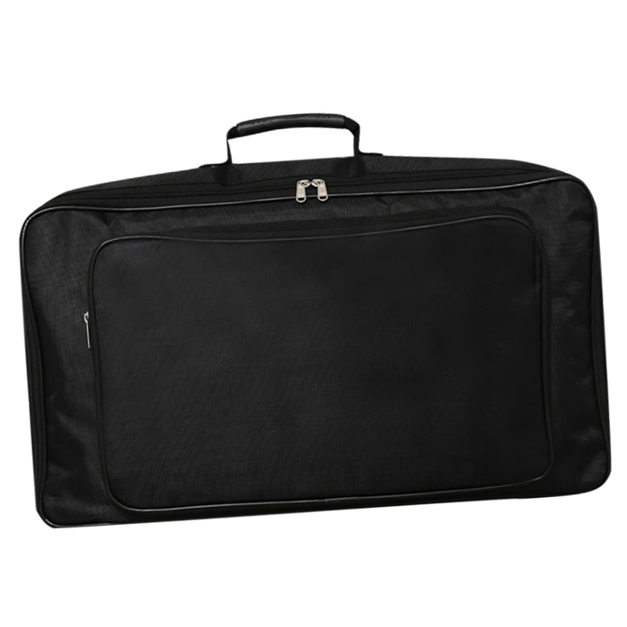 OSOLADY Convenient Portable Audio Effector Storage Bag Durable Oxford Cloth for Guitarists Easy to Carry for Performances Black Design