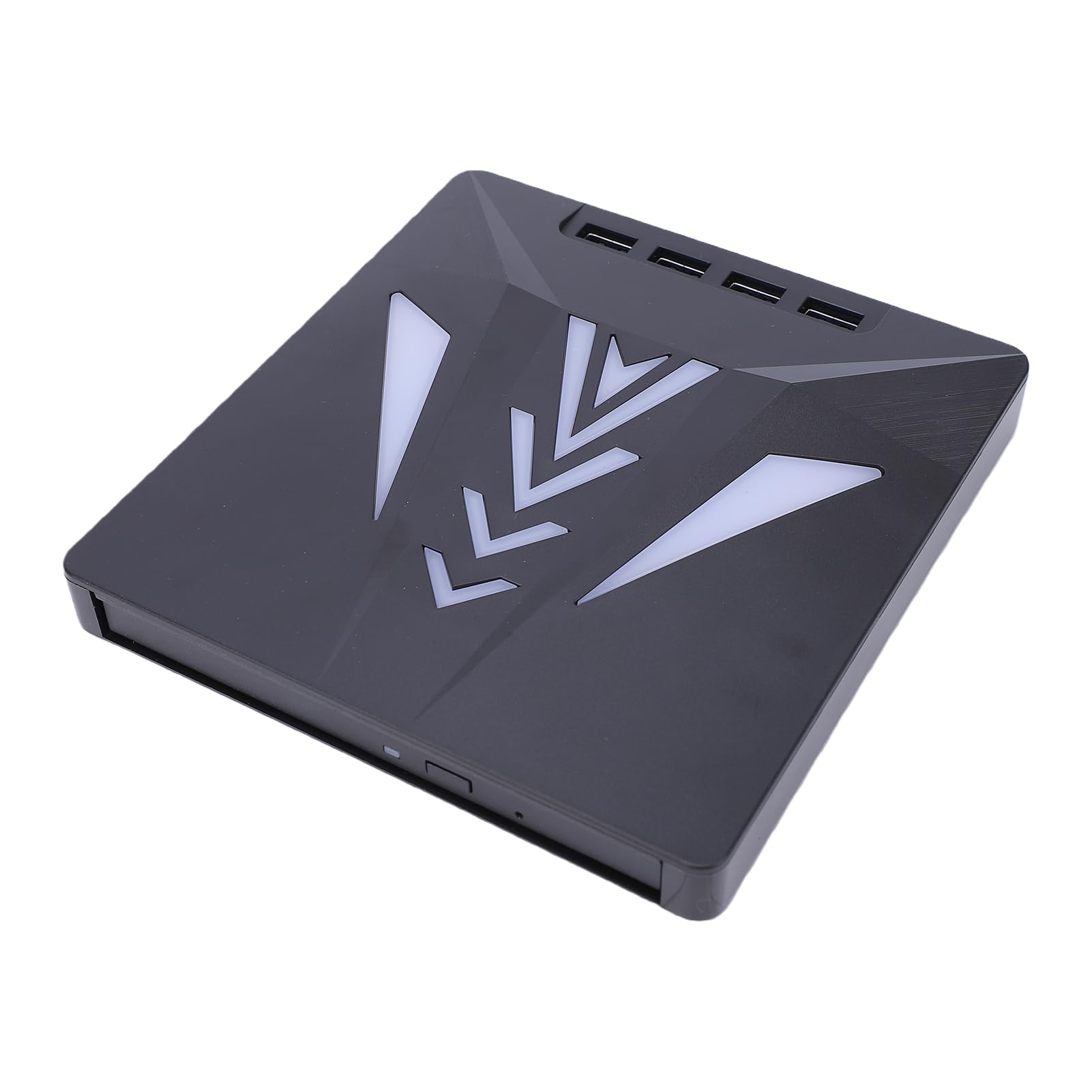 Tosuny Unidad BLU-Ray Externa 7 en 1, Grabadora Portátil USB 3.0 USB C | Concentrador 7 en 1 con puertos SD/TF y USB, 6X BD 8X DVD 24X CD, velocidad de 5 Gbps, USB C, alimentación dual,