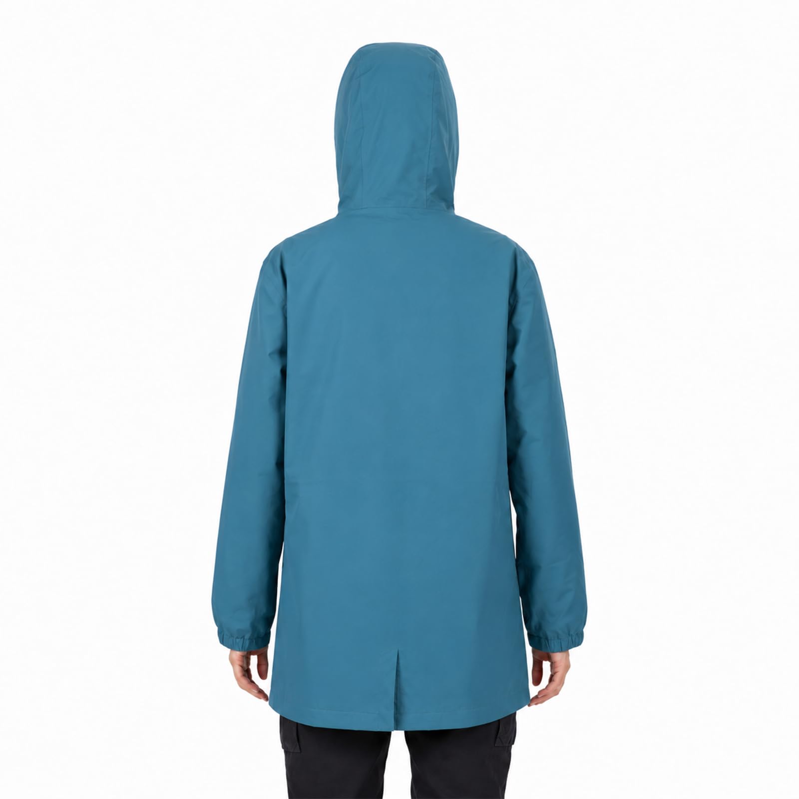 Regenjacke Damen Wasserdicht Atmungsaktiv Regenmantel Damen Wasserdicht Leichte Windbreaker Damen mit Kapuze Regenmantel Damen Lang für Aktivitäten im Freien