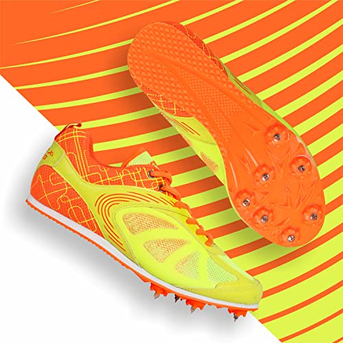 Image of Vector X High-Performance Outdoor Running /Athletic Track and Field Shoes with Removeable Spike|Durable Sports Footwear Shoe for Adult, Men Women & Boys Kids