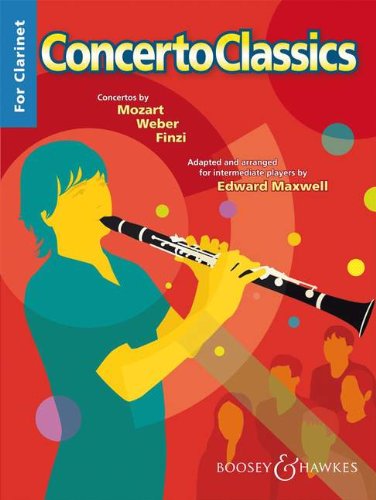 BOOSEY & HAWKES CONCERTO CLASSICS FOR CLARINET - CLARINET AND PIANO Partition classique Bois Clarinette      Sheet music – January 1, 2009