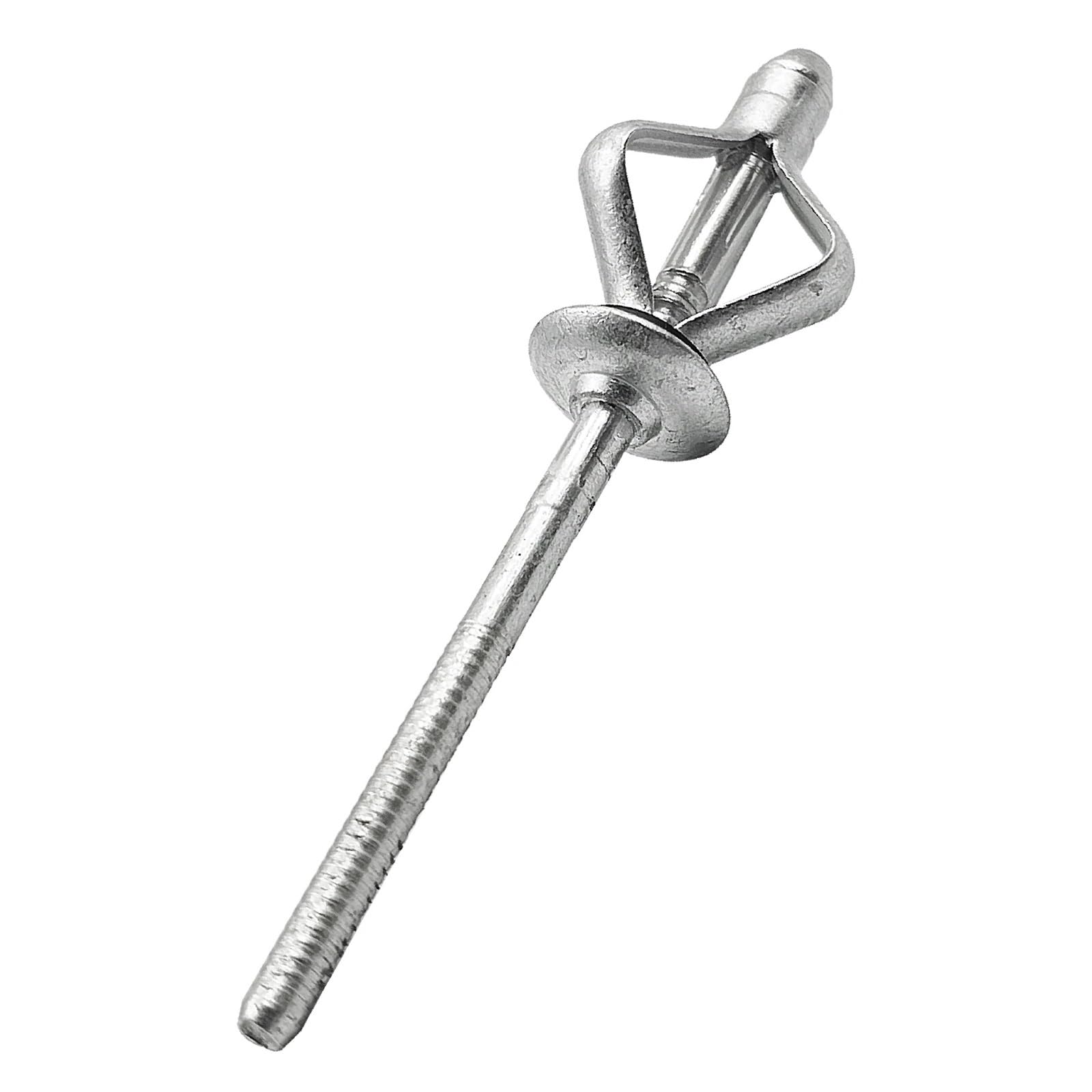 20/50 Stück Wasserdichte Dreifach Gefaltete Nieten, Faltjalousie Aus Aluminiumlegierung Mit O-Ring Der Dichtungsscheibe, Explodierender Tri-Grip-Pop(20Pcs,6.4x26mm)